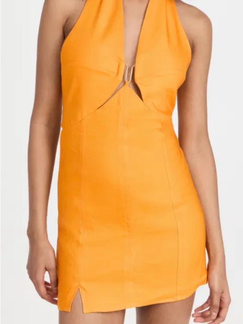 Cult Gaia Halter Mini Dress